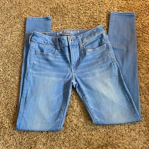 AEO Denim X Cafe Super Super Stretch Jeggings